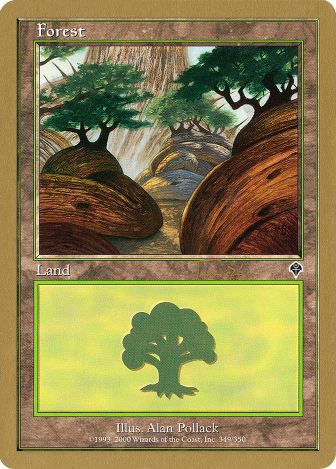 Forest (jt349a) (Jan Tomcani) [World Championship Decks 2001] | Eastridge Sports Cards & Games