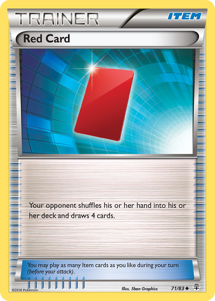 Red Card (71/83) [XY: Generations] | Eastridge Sports Cards & Games