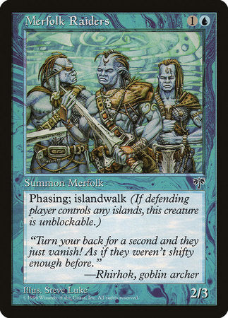 Merfolk Raiders [Mirage] | Eastridge Sports Cards & Games