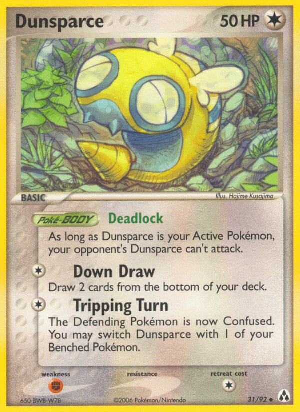 Dunsparce (31/92) [EX: Legend Maker] | Eastridge Sports Cards & Games