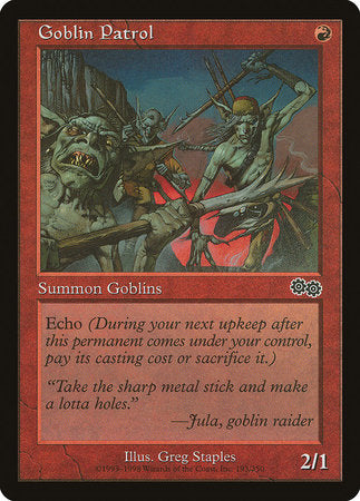 Goblin Patrol [Urza's Saga] | Eastridge Sports Cards & Games