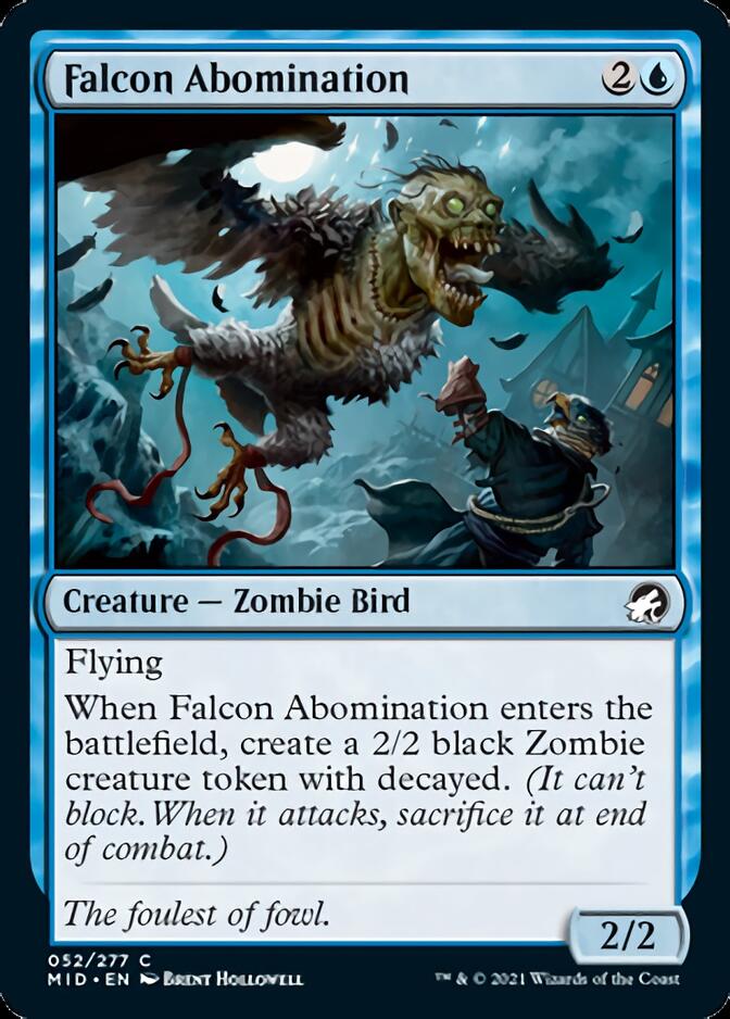 Falcon Abomination [Innistrad: Midnight Hunt] | Eastridge Sports Cards & Games