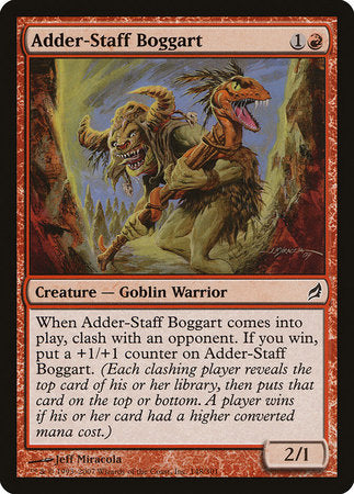 Adder-Staff Boggart [Lorwyn] | Eastridge Sports Cards & Games