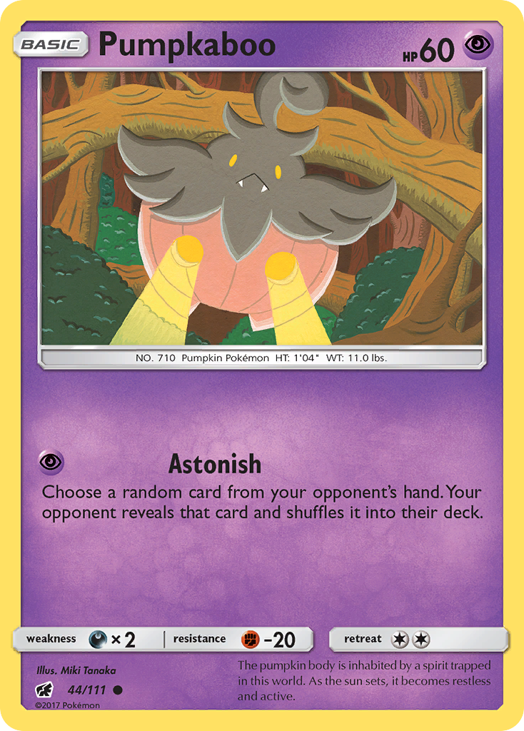 Pumpkaboo (44/111) [Sun & Moon: Crimson Invasion] | Eastridge Sports Cards & Games