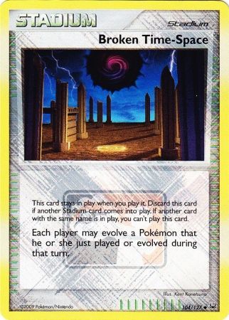 Broken Time Space (104/127) (League Promo) [Platinum: Base Set] | Eastridge Sports Cards & Games