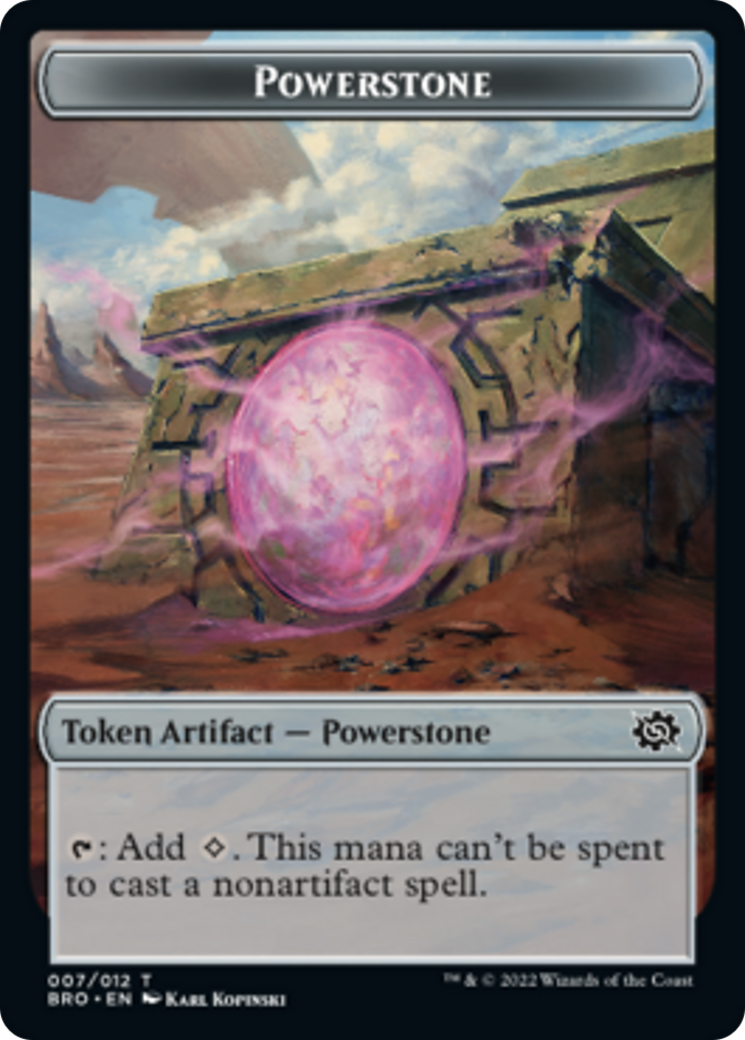 Powerstone Token [The Brothers' War Tokens] | Eastridge Sports Cards & Games