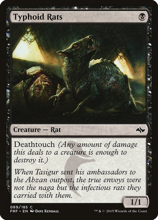 Typhoid Rats [Fate Reforged] | Eastridge Sports Cards & Games