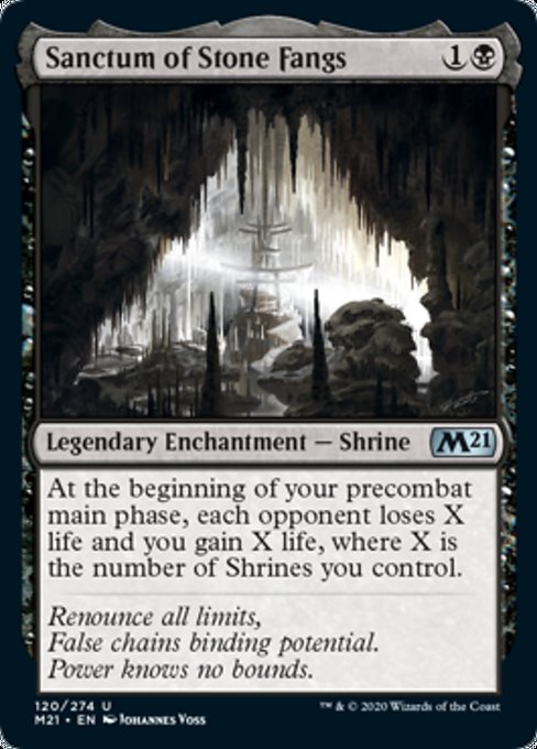 Sanctum of Stone Fangs [Core Set 2021] | Eastridge Sports Cards & Games