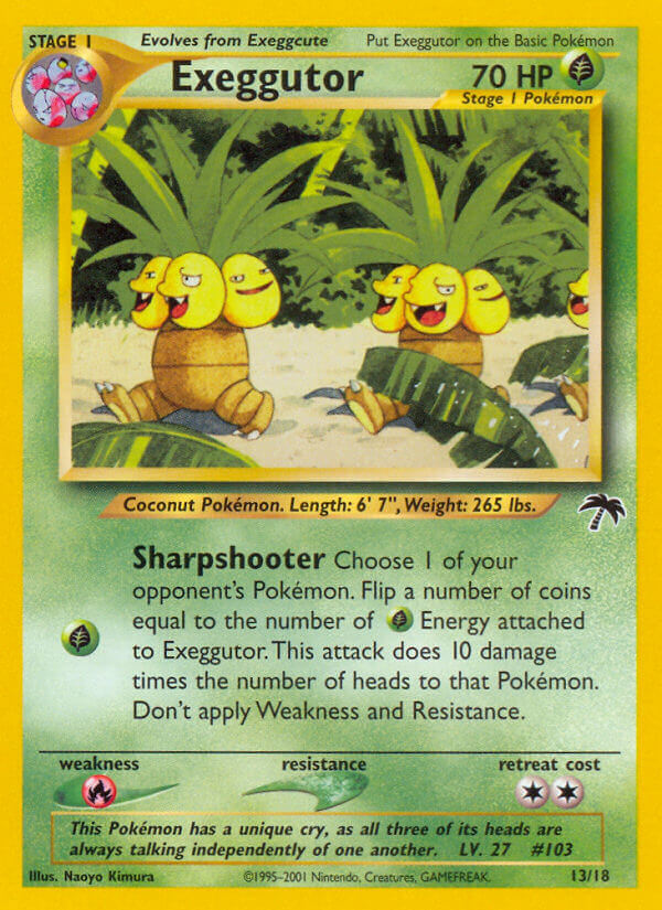 Exeggutor (13/18) [Southern Islands] | Eastridge Sports Cards & Games