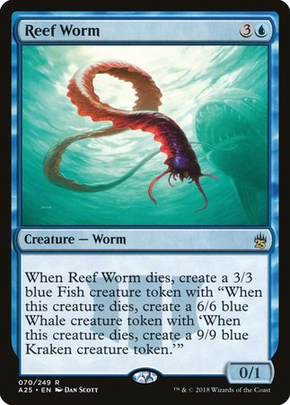 Reef Worm [Masters 25] | Eastridge Sports Cards & Games
