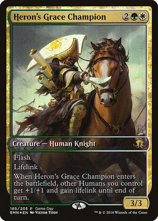 Heron's Grace Champion [Eldritch Moon Promos] | Eastridge Sports Cards & Games