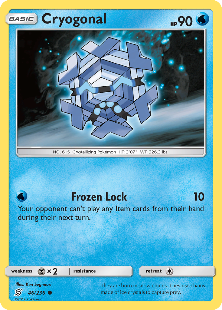 Cryogonal (46/236) [Sun & Moon: Unified Minds] | Eastridge Sports Cards & Games