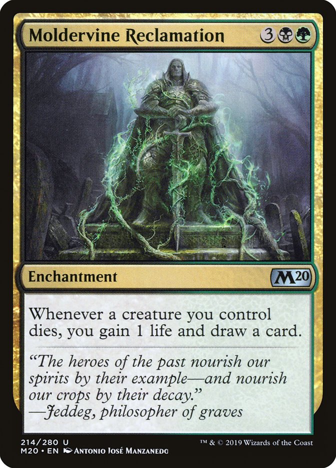 Moldervine Reclamation [Core Set 2020] | Eastridge Sports Cards & Games