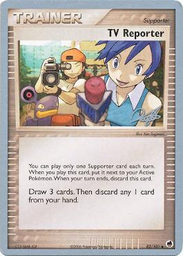 TV Reporter (82/101) (Bliss Control - Paul Atanassov) [World Championships 2008] | Eastridge Sports Cards & Games