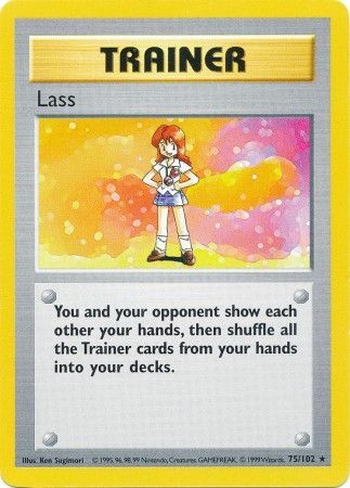 Lass (75/102) [Base Set Shadowless Unlimited] | Eastridge Sports Cards & Games