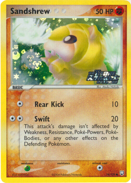 Sandshrew (74/109) (Stamped) [EX: Team Rocket Returns] | Eastridge Sports Cards & Games