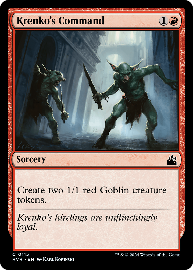 Krenko's Command [Ravnica Remastered] | Eastridge Sports Cards & Games