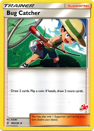 Bug Catcher (189/236) (Charizard Stamp #47) [Battle Academy 2020] | Eastridge Sports Cards & Games