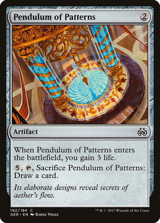 Pendulum of Patterns [Aether Revolt] | Eastridge Sports Cards & Games