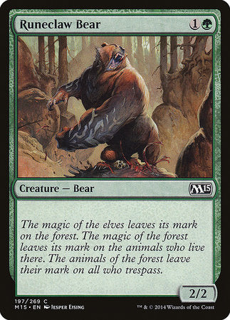 Runeclaw Bear [Magic 2015] | Eastridge Sports Cards & Games