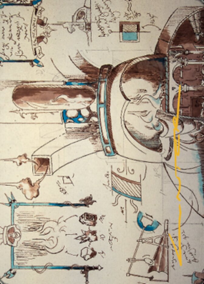 Mystic Forge Art Card (Gold-Stamped Signature) [The Brothers' War Art Series] | Eastridge Sports Cards & Games