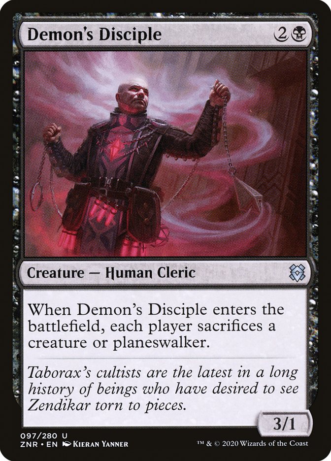 Demon's Disciple [Zendikar Rising] | Eastridge Sports Cards & Games