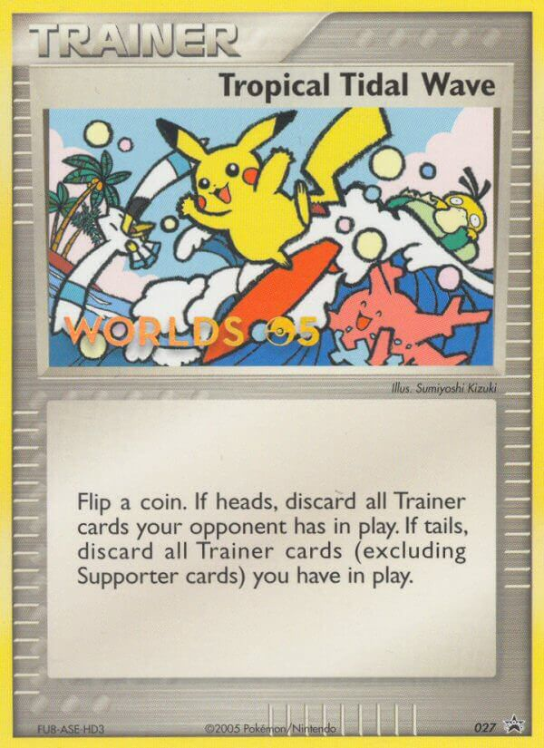 Tropical Tidal Wave (027) [Nintendo: Black Star Promos] | Eastridge Sports Cards & Games