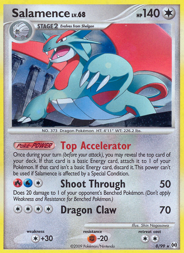 Salamence (8/99) [Platinum: Arceus] | Eastridge Sports Cards & Games