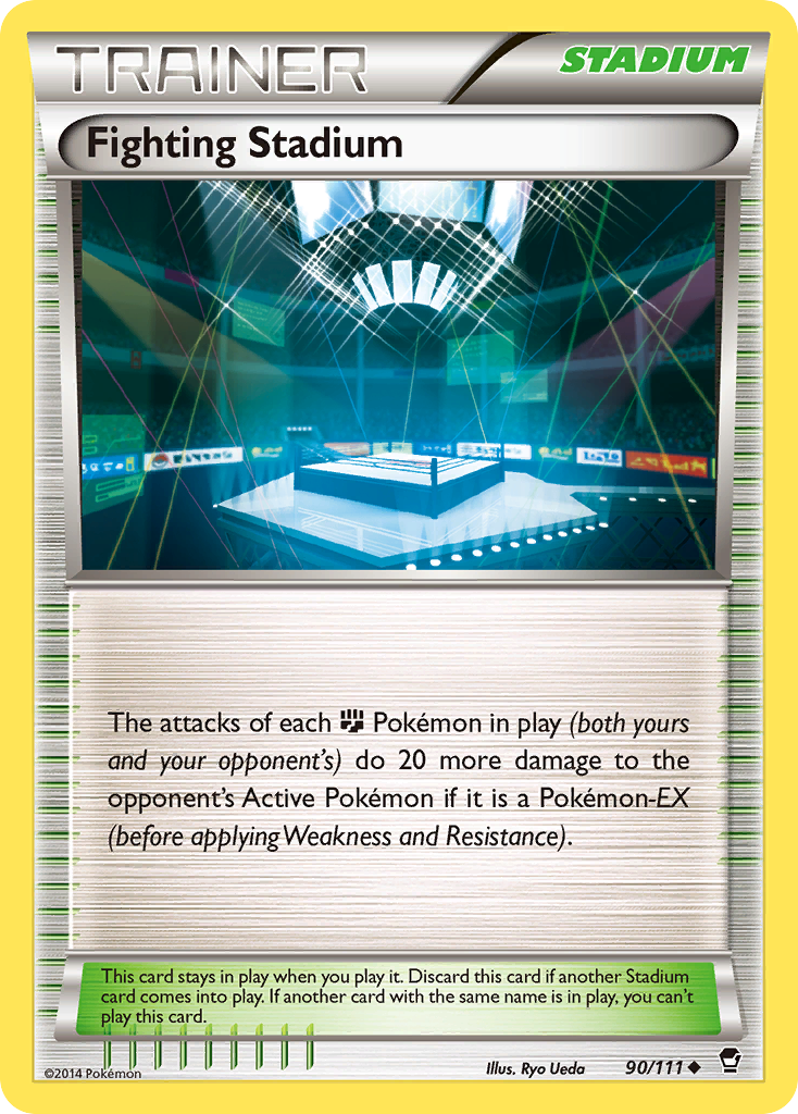 Fighting Stadium (90/111) [XY: Furious Fists] | Eastridge Sports Cards & Games