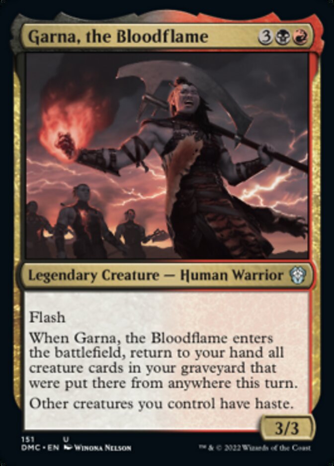 Garna, the Bloodflame [Dominaria United Commander] | Eastridge Sports Cards & Games