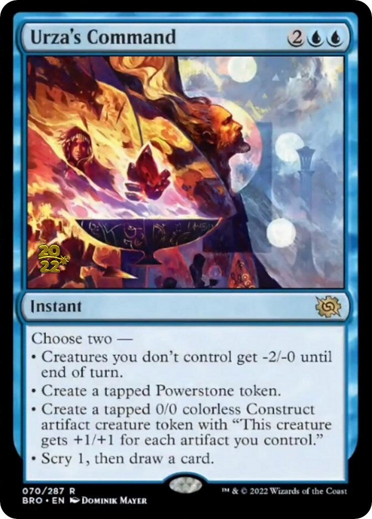 Urza's Command [The Brothers' War: Prerelease Promos] | Eastridge Sports Cards & Games