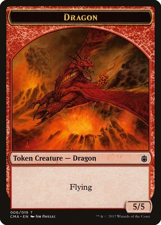 Dragon Token (006) [Commander Anthology Tokens] | Eastridge Sports Cards & Games