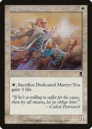 Dedicated Martyr [Odyssey] | Eastridge Sports Cards & Games