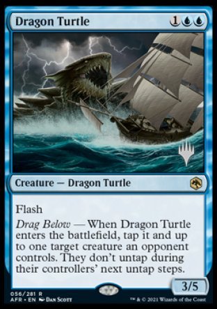 Dragon Turtle (Promo Pack) [Dungeons & Dragons: Adventures in the Forgotten Realms Promos] | Eastridge Sports Cards & Games