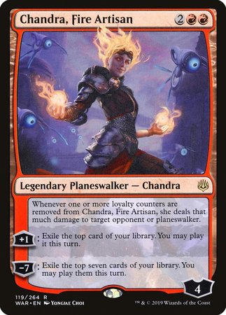 Chandra, Fire Artisan [War of the Spark] | Eastridge Sports Cards & Games