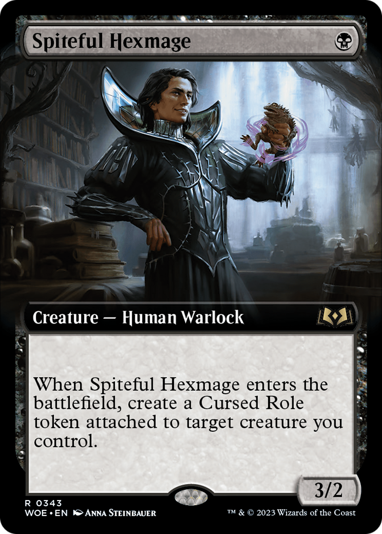 Spiteful Hexmage (Extended Art) [Wilds of Eldraine] | Eastridge Sports Cards & Games