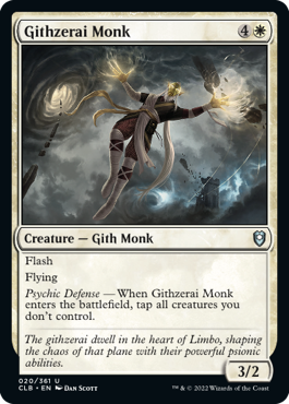Githzerai Monk [Commander Legends: Battle for Baldur's Gate] | Eastridge Sports Cards & Games