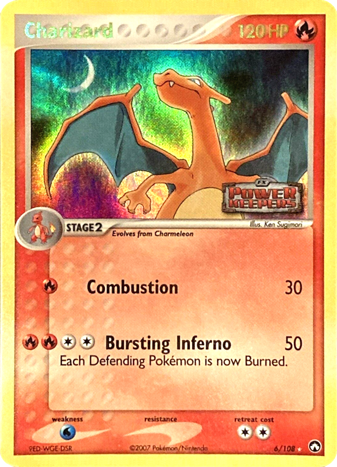 Charizard (6/108) (Stamped) [EX: Power Keepers] | Eastridge Sports Cards & Games