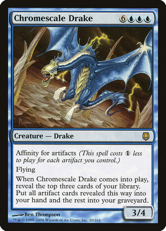 Chromescale Drake [Darksteel] | Eastridge Sports Cards & Games