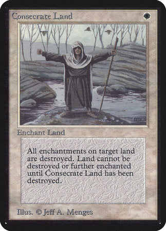 Consecrate Land [Limited Edition Alpha] | Eastridge Sports Cards & Games