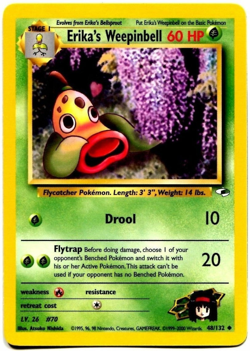 Erika's Weepinbell (48/132) [Gym Heroes Unlimited] | Eastridge Sports Cards & Games