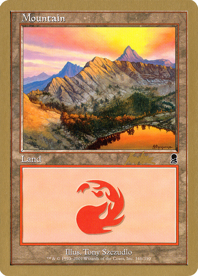 Mountain (bk346) (Brian Kibler) [World Championship Decks 2002] | Eastridge Sports Cards & Games