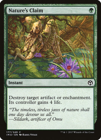 Nature's Claim [Iconic Masters] | Eastridge Sports Cards & Games