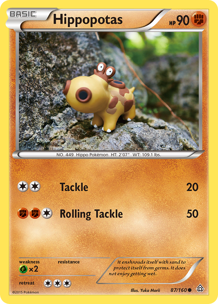 Hippopotas (87/160) [XY: Primal Clash] | Eastridge Sports Cards & Games