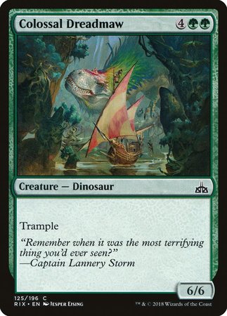 Colossal Dreadmaw [Rivals of Ixalan] | Eastridge Sports Cards & Games