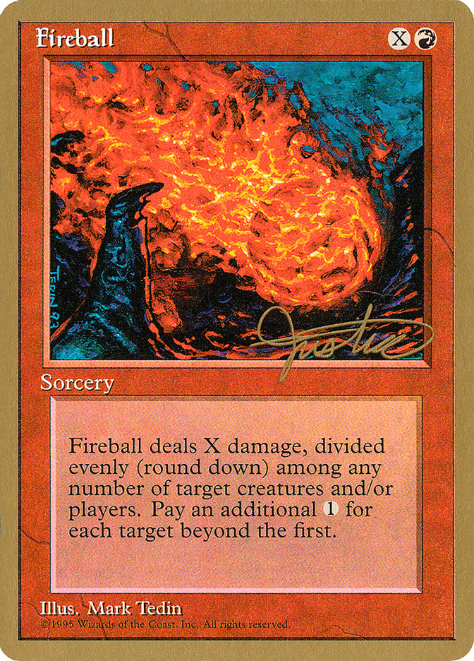 Fireball (Mark Justice) [Pro Tour Collector Set] | Eastridge Sports Cards & Games