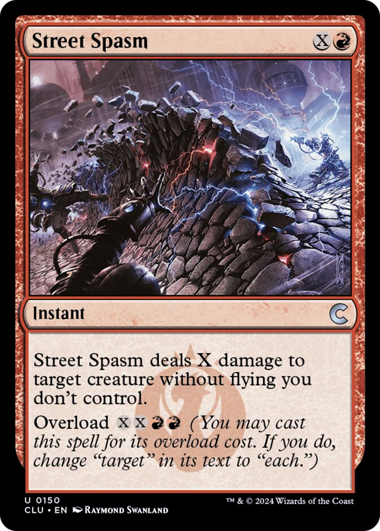 Street Spasm [Ravnica: Clue Edition] | Eastridge Sports Cards & Games