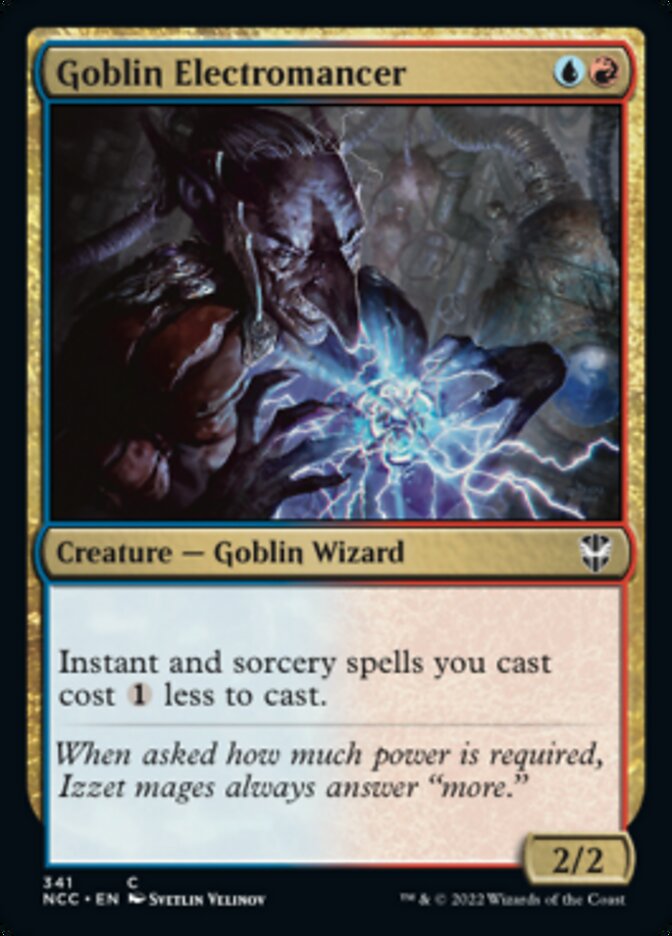 Goblin Electromancer [Streets of New Capenna Commander] | Eastridge Sports Cards & Games