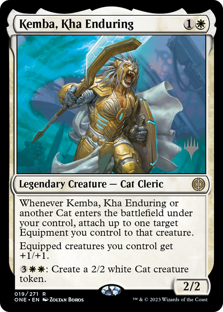 Kemba, Kha Enduring (Promo Pack) [Phyrexia: All Will Be One Promos] | Eastridge Sports Cards & Games