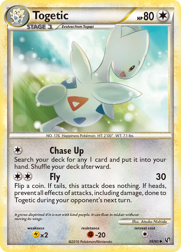 Togetic (39/90) [HeartGold & SoulSilver: Undaunted] | Eastridge Sports Cards & Games
